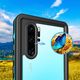 Strado Etui Wodoodporne + pasek Huawei P30 Pro - Black uniwersalny 3