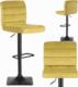 Sofotel Hoker barowy z oparciem Drava żółty 1