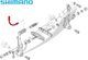 Shimano Fajka Shimano- element układu hamulcowego uniwersalny 2