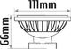 INQ Lampa LED AR111 G53 15W 830 12V 36^ 1200lm biały INQ 2