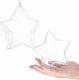 Springos Bombki akrylowe 12cm serce plastikowe decoupage zestaw 2 szt. UNIWERSALNY 1