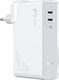 Ładowarka Baseus Power Station GaN 2x USB-C 3 A (PPNLD-C02) 1