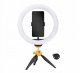 Lampa pierścieniowa Kodak LED Ring Light Selphie 10 SL001 + Statyw Pilot Czarny 1