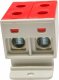Incobex Złączka szynowa 2-torowa 35mm2 czerwona ZGX-2x35 czerwona ENE-00170 2