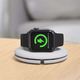 Baseus Organizer / uchwyt na ładowarkę do AppleWatch (biały) 9