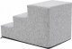 Hobbydog Małe schody  Inari Light Grey 30x50x30 cm 3