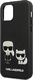 Karl Lagerfeld Etui Karl Lagerfeld KLHCP12MPCUSKCBK Apple iPhone 12/12 Pro czarny/black hardcase Ikonik Karl & Choupette 7