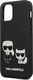Karl Lagerfeld Etui Karl Lagerfeld KLHCP12SPCUSKCBK Apple iPhone 12 mini czarny/black hardcase Ikonik Karl & Choupette 7