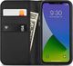 Moshi Etui Moshi Overture 2w1 Apple iPhone 12/12 Pro z kieszeniami na karty + stand up (system SnapTo) (Jet Black) 3