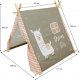 ASJ Commerce Namiot tipi wigwam dla dzieci domek teepee niebieski 5