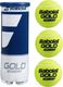 Babolat Piłki do tenisa ziemnego Babolat Gold Academy 3 szt. 1