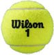 Wilson Piłki do tenisa ziemnego Roland Garros All Court 3 szt. żółte WRT126400 1