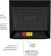 Router NETGEAR D6100, Dual-band, czarny 4