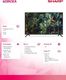 Telewizor Sharp 40BN3EA LED 40'' 4K (Ultra HD) Android 8