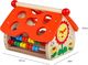 Malowany Las Drewniany sorter Edukacyjny Domek 5
