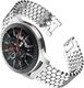 4kom.pl Bransoleta Honeycomb Steel Alogy Gear S3 /watch GT 2 46mm Srebrna 4