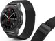4kom.pl Bransoleta Milanese Gear S3/ watch 46mm 25.8cm czarny 2