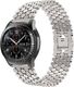 4kom.pl Bransoleta Honeycomb Steel Alogy Huawei Watch GT 2 46mm Srebrna 22mm + Szkło 1