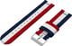 4kom.pl Pasek Welling nylon do Samsung Gear S3 /watch 46mm czerwono biało granatowy (31963) 6