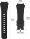 4kom.pl Gumowy pasek sportowy do Samsung Gear S3 / watch 46mm karbon czarny (31977) 7