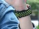 Alogy Pasek do Apple Watch 1/2/3/4/5/6/SE 42/44mm czarno-zielony 6