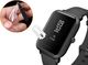 Alogy Etui silikonowe do Smartwatch Xiaomi Amazfit Bip Czarne + 5x Folia Alogy uniwersalny 3