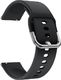 Alogy Pasek Soft Galaxy Watch Active 2 czarny (20mm) 3