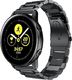 Alogy Bransoletka Stainless steel Galaxy Watch Active 2 19cm czarna (20mm) 1