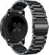 Alogy Bransoletka Stainless steel Galaxy Watch Active 2 19cm czarna (20mm) 2