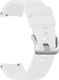 Alogy Pasek Soft Galaxy Watch Active 2 Biały (20mm) 2