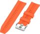 Alogy Pasek Soft Galaxy Watch Active 2 Pomarańczowy (20mm) 2