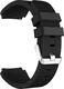 Alogy Pasek sportowy Guma do Samsung Gear S3 / watch 46mm czarny (22mm) uniwersalny 3