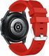 Alogy Pasek sportowy Guma do Samsung Gear S3 / watch 46mm czerwony + Szkło (42837) 2