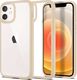 Spigen Etui Spigen Ultra Hybrid do Apple iPhone 12 Mini 5.4 Sand Beige + Szkło Alogy uniwersalny 1
