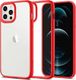 Spigen Etui Spigen Ultra Hybrid do Apple iPhone 12/ 12 Pro 6.1 Red + Szkło Alogy uniwersalny 1
