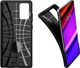 Spigen Etui Spigen Rugged Armor do Samsung Galaxy Note 20 Matte Black + Szkło Alogy Full uniwersalny 4