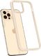 Spigen Etui Spigen Ultra Hybrid do Apple iPhone 12/ 12 Pro 6.1 Sand Beige + Szkło Alogy uniwersalny 3