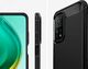Spigen Etui Spigen Rugged Armor do Xiaomi Mi 10T/ Mi 10T Pro 5G Matte Black uniwersalny 4