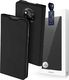 Dux Ducis Etui ochronne Dux Ducis Skin do Xiaomi Poco X3 NFC Czarne + Szkło 3mk uniwersalny 1