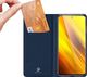 Dux Ducis Etui ochronne Dux Ducis Skin do Xiaomi Poco X3 NFC Granatowe + Szkło 3mk uniwersalny 4