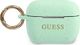 Guess Etui ochronne GUACAPSILGLGN Silicone Glitter do AirPods Pro turkusowe 1