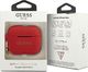 Guess Etui ochronne GUACAPSILGLRE Silicone Glitter do AirPods Pro czerwone 2