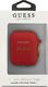 Guess Etui ochronne GUACCSILGLRE Silicone Glitter do AirPods 1/2 czerwone 3
