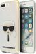 Karl Lagerfeld Karl Lagerfeld KLHCI8LPCKHML iPhone 7/8 Plus multicolor hardcase Iridescent Karl`s Head 1