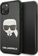 Karl Lagerfeld Karl Lagerfeld KLHCN58KHBK iPhone 11 Pro czarny/black hardcase Ikonik Karl`s Head 1