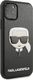 Karl Lagerfeld Karl Lagerfeld KLHCN58KHBK iPhone 11 Pro czarny/black hardcase Ikonik Karl`s Head 4