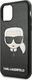 Karl Lagerfeld Karl Lagerfeld KLHCN65KHBK iPhone 11 Pro Max czarny/black hardcase Ikonik Karl`s Head 4