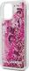 Karl Lagerfeld Karl Lagerfeld KLHCP12MROPI iPhone 12/12 Pro 6,1" różowy/pink hardcase Glitter Charms 2
