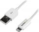 Kabel USB StarTech USB-A - Lightning 2 m Biały (USBLT2MW) 2
