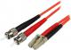 StarTech Patchcord światłowodowy, LC-ST, 50/125, 1m, pomarańczowy (50FIBLCST1) 1